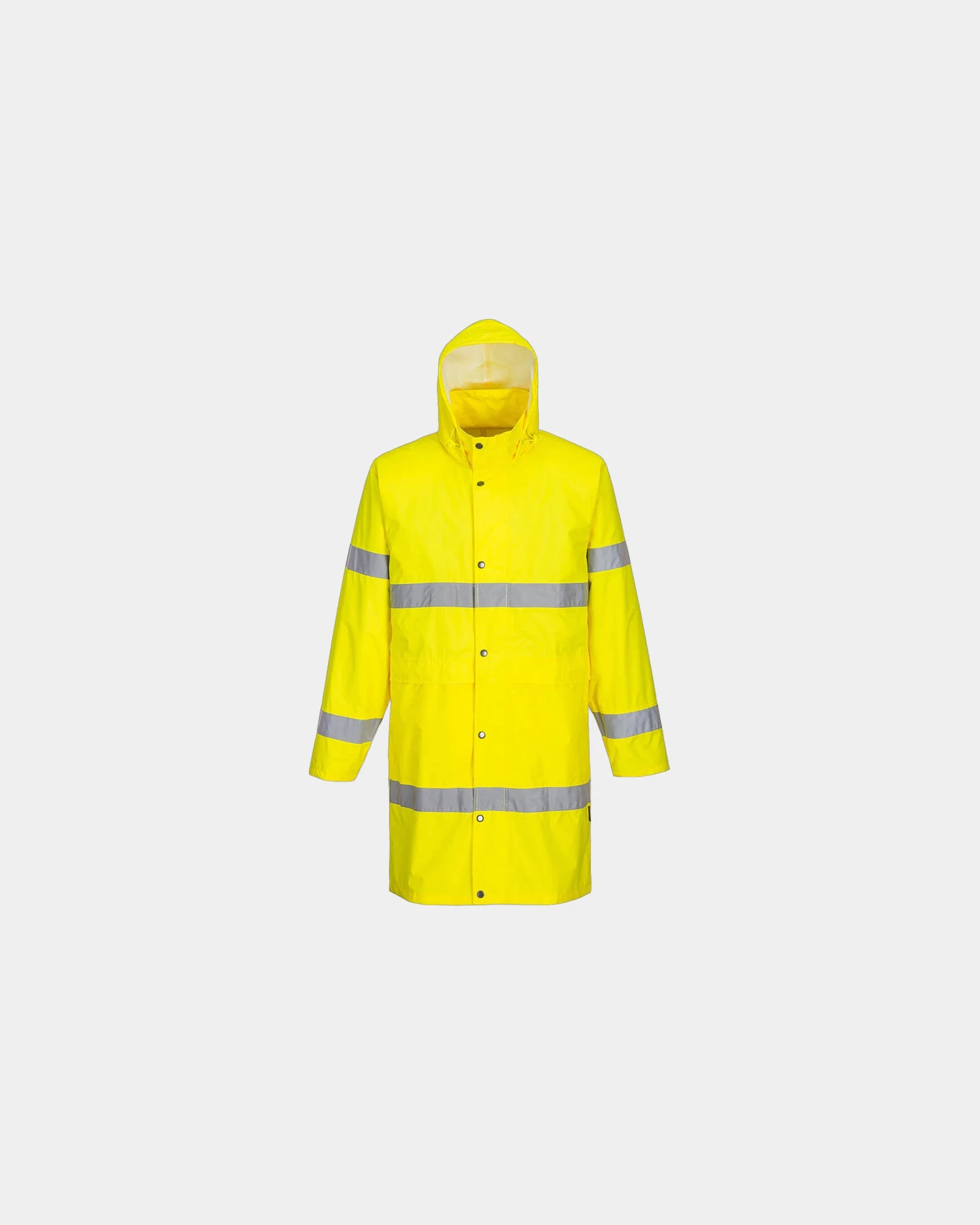 Impermeabile alta visibilità 100 cm da personalizzare - Giallo